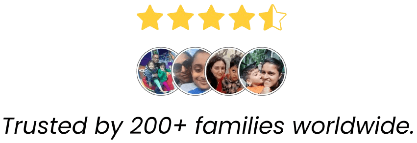 trusted by over 200 families